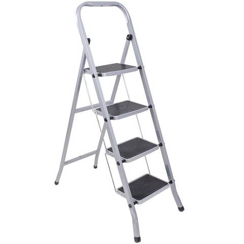 Стремянка 3ст. широкие нескользящие ступени KLASS PLUS 123303