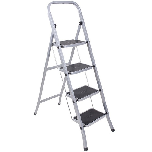 Стремянка 3ст. широкие нескользящие ступени KLASS PLUS 123303