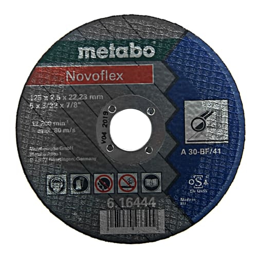 Круг отрезной METABO 125-1,2-22 мет.