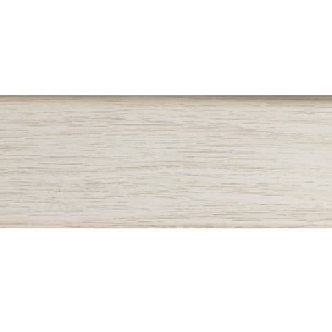 Плинтус ROYCE 321 Дуб Белый 80мм 2.2м.