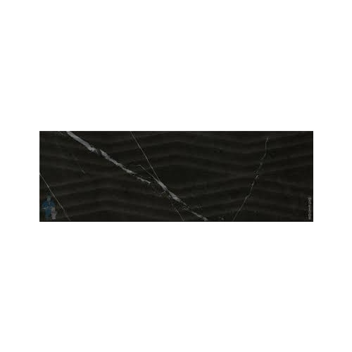 Плитка настенная Geneva black wall 02 250х750
