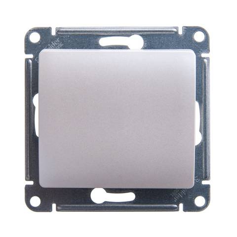 Переключатель GLOSSA 1-кл. перламутр. 000661