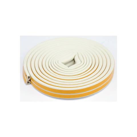 Уплотнитель E (белый) 10х4мм 6м STARFIX