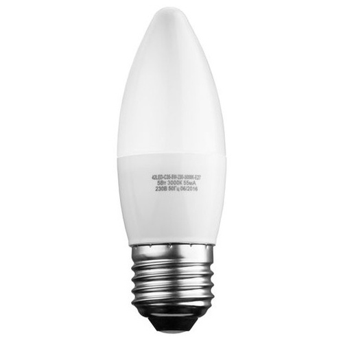 Лампа LED E27 7W 3000K Smartbuy-C37