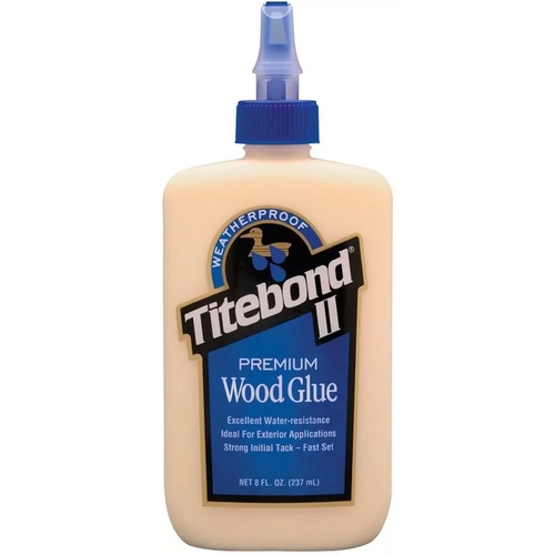 Клей для дерева Titebond повышенной влагостойкости 237мл Клей для дерева Titebond повышенной влагостойкости 237мл