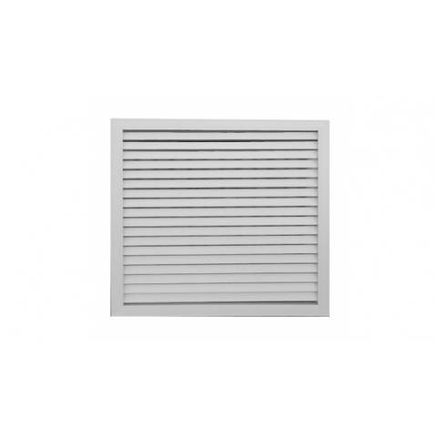 Решетка радиаторная 0.6х0,6 Готико белая