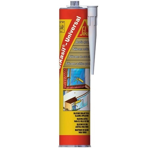 Герметик силик. Sika Sikasil 141 белый 280 мл. Aqua