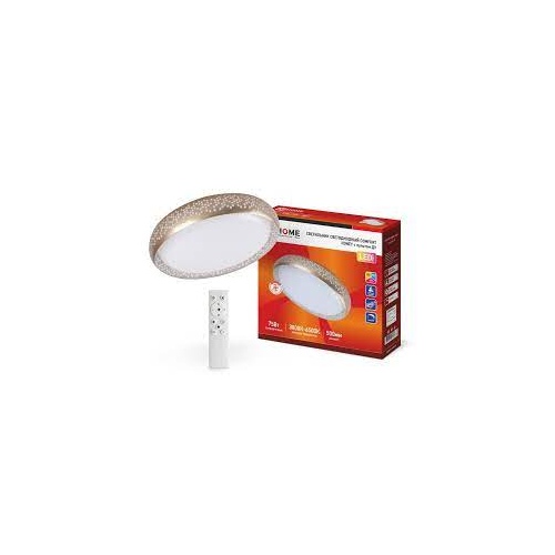 Светильник LED COMFORT HONEY 75Вт 500х120мм c пультом ДУ IN HOME