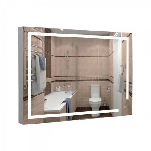 Зеркало прямоуг.Eva Gold 341ск 70*100см с LED подсветкой 9,6Вт/м 3290707