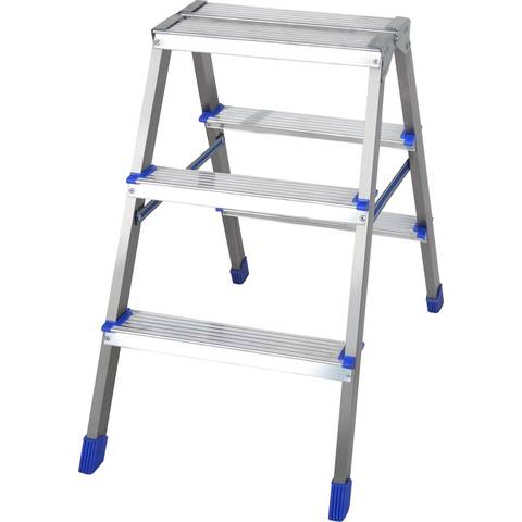 Стремянка 6ст. двухсторонняя алюм. Ярус