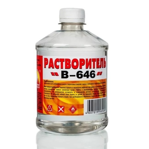 Растворитель 646 Вершина (0,5 л)