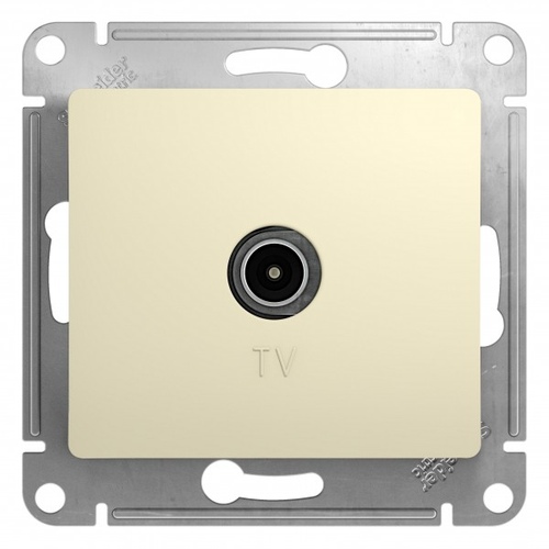 Розетка GLOSSA TV беж. 000291