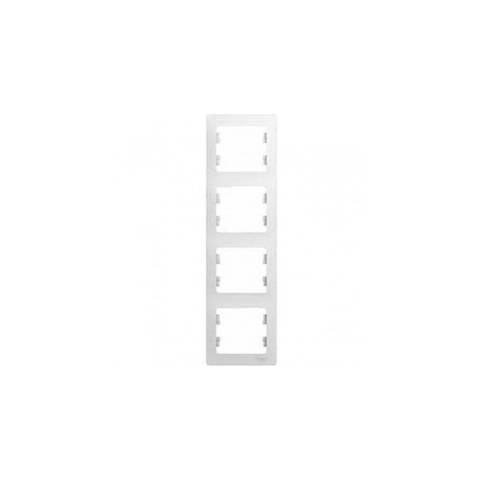 Рамка GLOSSA 4-м. перлам. 000604