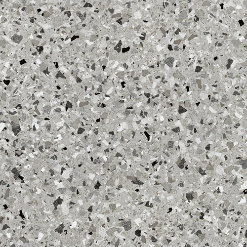 Керамический гранит Терраццо 7 500х500 светло-серый