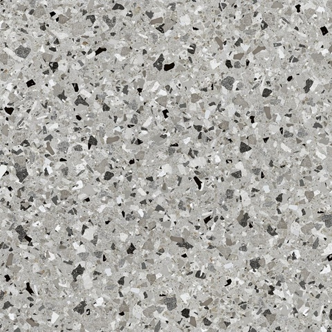 Керамический гранит Терраццо 1 500х500 серый
