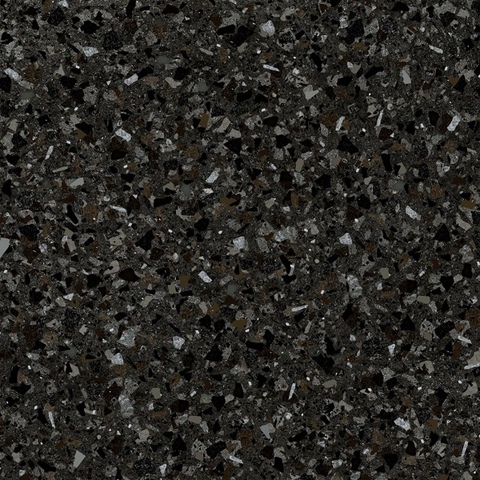 Керамический гранит Терраццо 5 500х500 черный