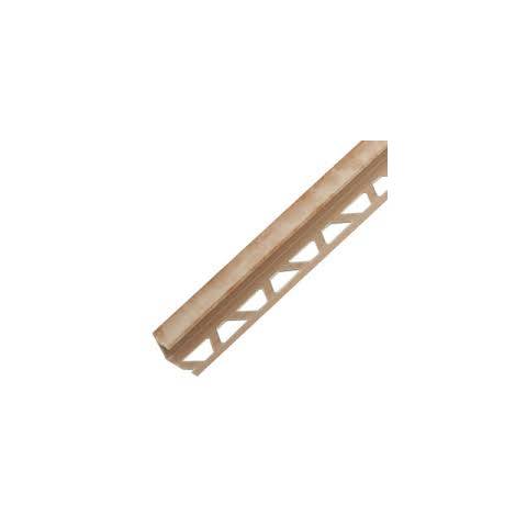 Уголок плиточный внутренний 7-8мм Мрамор бежевый Уголок плиточный внутренний 7-8мм Мрамор бежевый