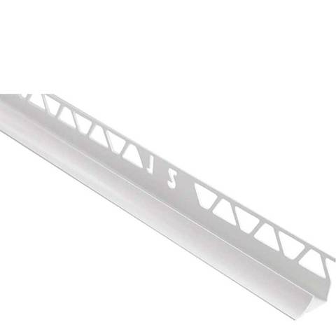 Уголок плиточный внутренний 7-8мм Мрамор белый Уголок плиточный внутренний 7-8мм Мрамор белый