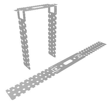 Подвес прямой 60*30*450*1,2