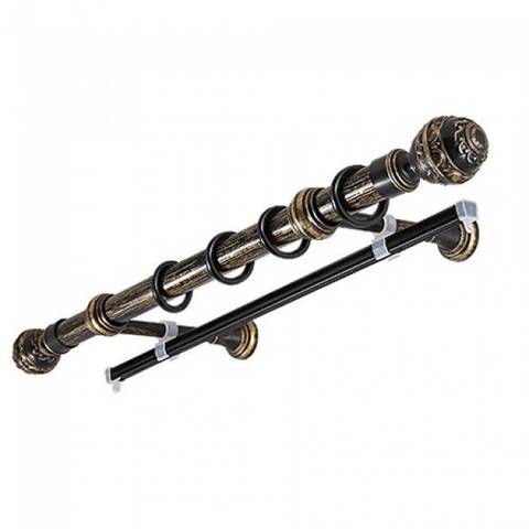 Карниз Валанс +У-шина 1,6м черн. золото