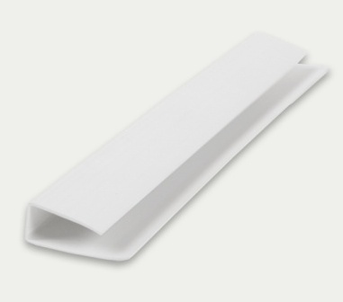 Планка L-стартовая для панелей 8мм (3м) белый глянцевый