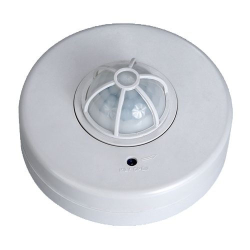 Детектор движения Camelion ИК LX-20B потолочный 1200W 360° (дальность 6м) белый IP20