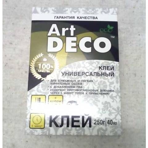 Клей обойный Art deco универсал 250гр.