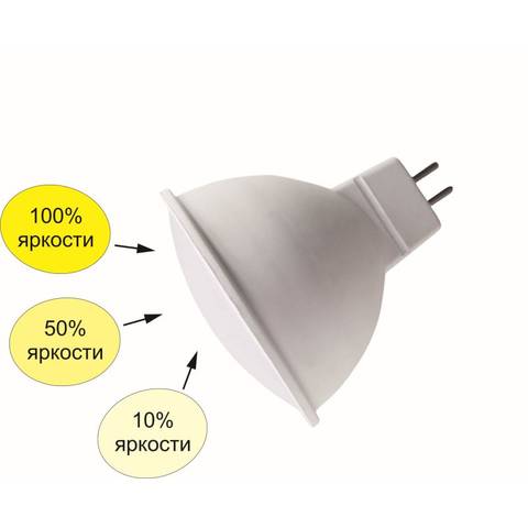 Лампа LED G5.3 220 13w 2700k рефлектор Ecola