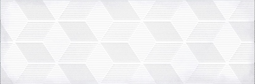 Парижанка Декор Гексагон белый 1664-0184 20х60