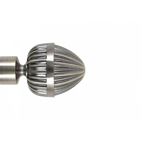 Наконечник Милано 25мм антик-золото в уп. 1шт