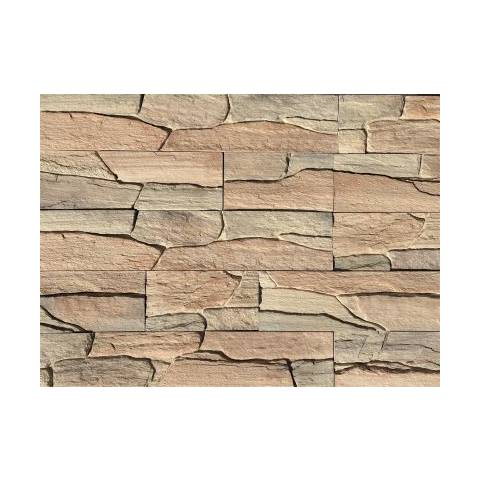 Декоративный камень Твибер 1-20-52 455х90/280х90/170х90 (0,72 м2) линейные