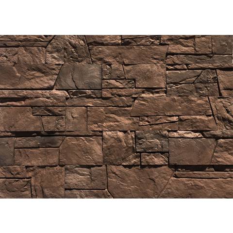 Декоративный камень Безенгийская стена 1-28-01 460х90/275х90/175х90 (0,76 м2) линейные