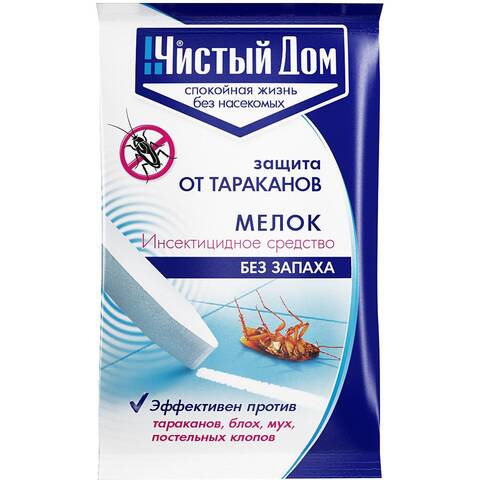 Мелок от тараканов "Чистый дом" (20 г)