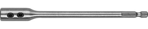 Удлинитель для сверл перовых, с имбусовым ключом, шестигранный хвостовик 1/4", L=300мм, STAYER 2952