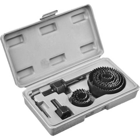 Набор STAYER "MASTER" 8 предметов: Коронки по дереву 29600-H8