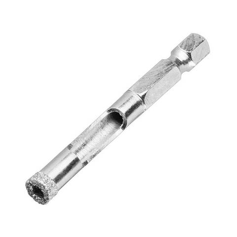 Cверло алмазное универсальное,, d=6 мм, хвостовик HEX 1/4", ЗУБР Профессионал 29865-06