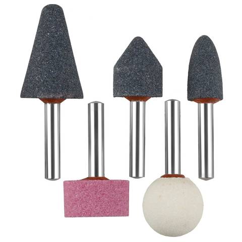 Набор STAYER "MASTER": Абразивные минишарошки-насадки для гравера и дрели d3.2/6 2989-H10