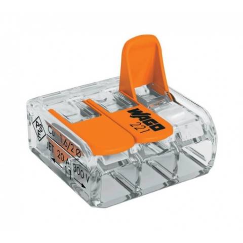 Клемник WAGO 3*(0.14-4,0) 221-413