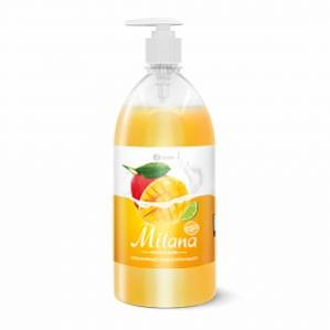 Жидкое крем-мыло MILANA манго и лайм 1л 125418