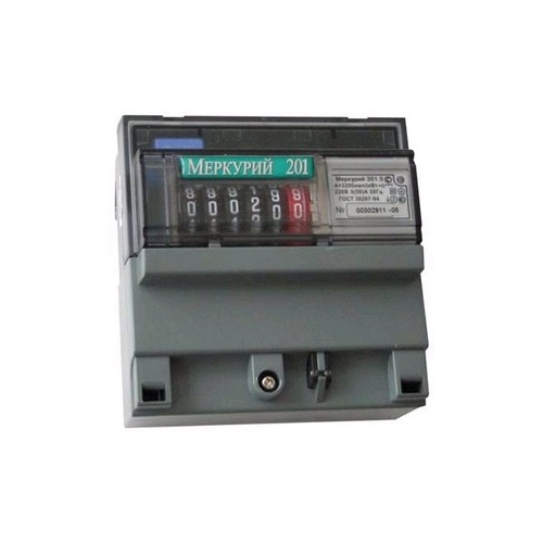 Счетчик электр. Меркурий 201.5 1ф 5-60А