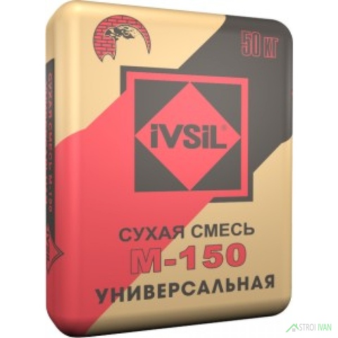 Смесь кладочная IVSIL M-150 25кг