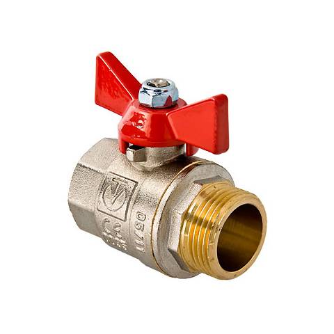 Кран шаровый бабочка ДУ25 вн/нар VALTEC VT.218