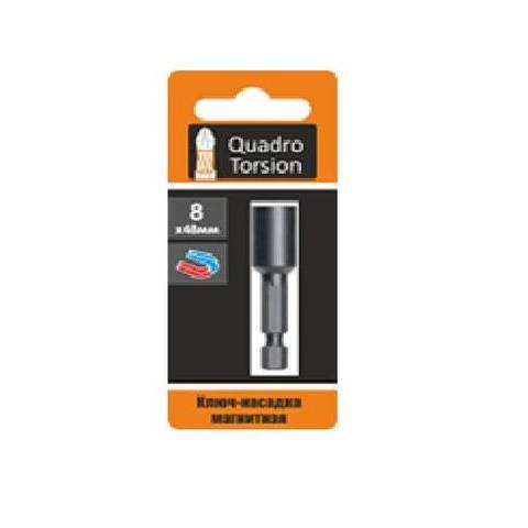 Ключ-насадка магнитная 10*48мм Quadro Torsion 400110