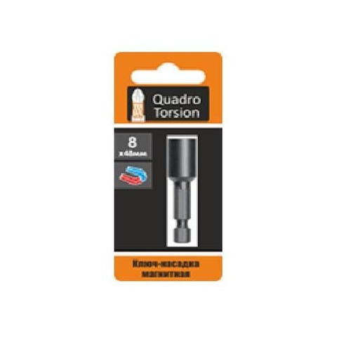 Ключ-насадка магнитная 10*48мм Quadro Torsion 400110