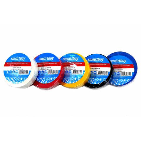 Изолента самослипающаяся Smartbuy, 0,76x15мм, 5 метров, черная (SBE-RIT-15-05-b)