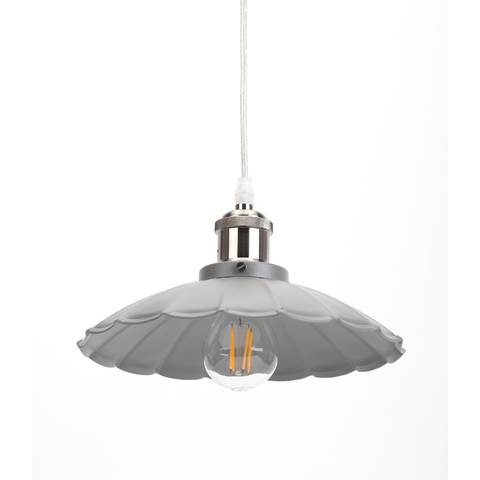 Подвес PL6 BK ЭРА металл, E27, max 40W, d250 мм, черный