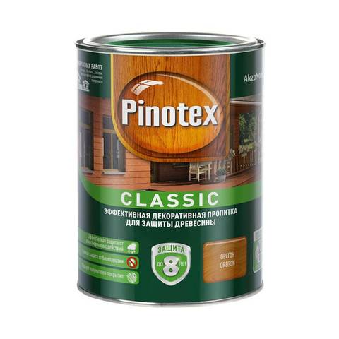 Пропитка для дерева Pinotex Classic Орегон (1л)