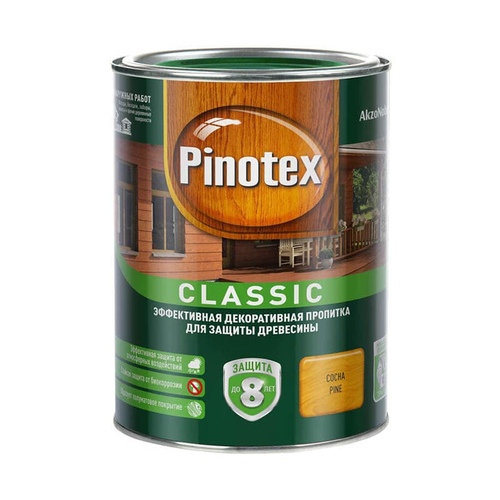 Пропитка для дерева Pinotex Classic Сосна (1л)