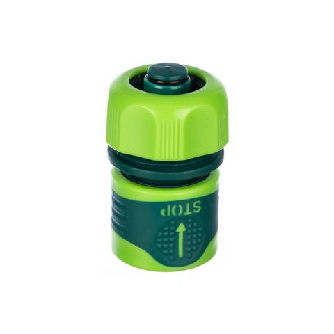 Муфта с автостопом 3/4" двухкомпонентная VERTO 15G733 Муфта с автостопом 3/4" двухкомпонентная VERTO 15G733