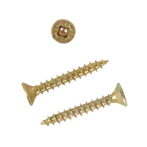 Шуруп 3*20 желтый Блистер 100шт